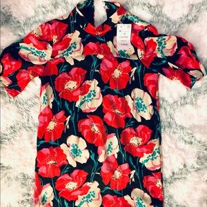 Zara Mini Floral print dress